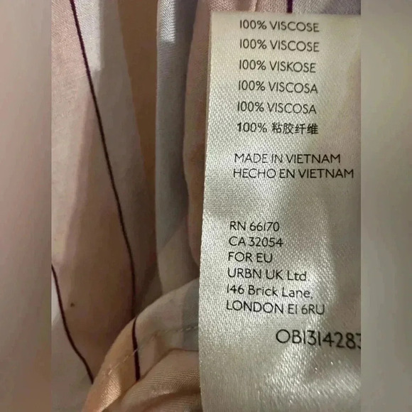 Free People Womens Blouse Size SP Sleeveless Striped Wrap Tie Waist Casual - Picture 8 of 10